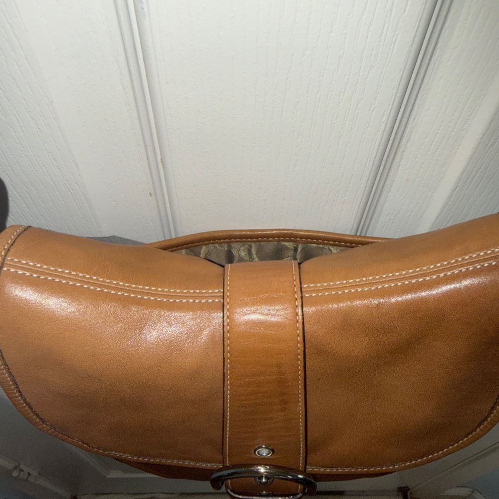 Coach Vintage Soho Brown Leather Shoulder Bag- Style No G3S-9480. - Picture 7 of 14